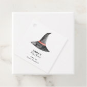 Halloween Baby shower heks pet simpele elegant Bedankjes Labels (In situ)