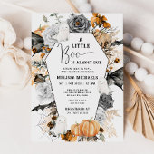 HALLOWEEN Baby shower Invitation, A Little Boo Kaart