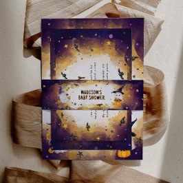 Halloween Baby shower Invitation Belly Band Uitnodigingen Wikkel