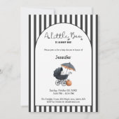 Halloween Baby Shower Invitation | Custom A Little Kaart (Voorkant)