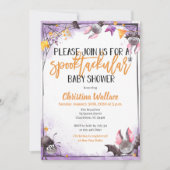 Halloween Baby Shower Invitations Kaart (Voorkant)