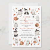 Halloween Baby shower Kaart (Voorkant)