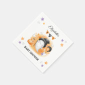 Halloween Baby shower Leuke Spook Papier Servetten (Hoek)