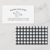 Halloween Baby shower Little Boo Books for baby