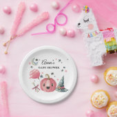 Halloween Baby shower Little Boo Paper Borden Papieren Bordje (Feest)