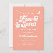 Halloween Baby shower Little Free Spirit Kaart (Voorkant)