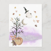 Halloween Baby shower luier Raffle. Informatiekaartje (Achterkant)