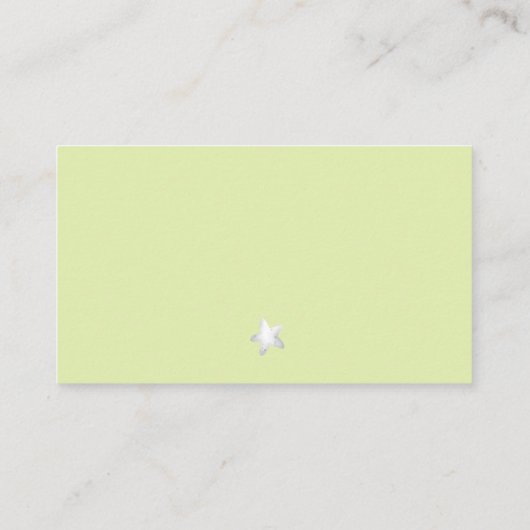 Halloween Baby Shower Luierspel Kaart (Achterkant)