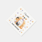Halloween Baby shower Meisje Leuke Geest Sinaasapp Servet (Hoek)