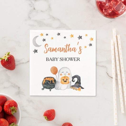 Halloween Baby shower Paper Napkin Servet (Insitu)