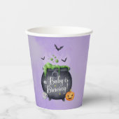 Halloween Baby shower papieren bekers (Voorkant)