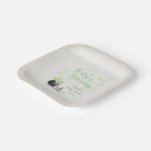 Halloween Baby shower Papieren Bordje (Gebogen)