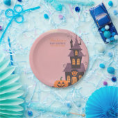 Halloween Baby shower Papieren Bordje (Feest)