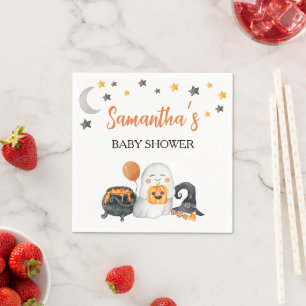 Halloween Baby Shower Papieren Servet