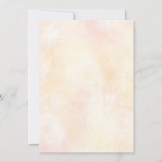 Halloween Baby shower Party Kaart (Achterkant)