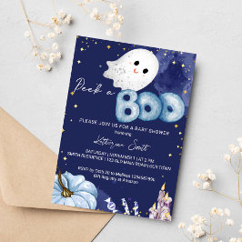 Halloween baby shower peek een boo schattig baby s kaart