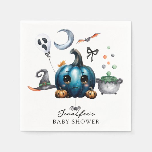 Halloween Baby Shower Servet (Voorkant)