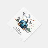 Halloween Baby Shower Servet (Hoek)