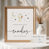 Halloween Baby Shower Snoepgissingsbord Poster
