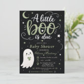 Halloween Baby Shower Uitnodiging (Staand voorkant)