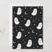 Halloween Baby Shower Uitnodiging (Achterkant)