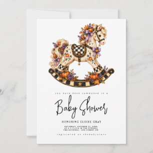 Halloween Baby Shower Uitnodiging