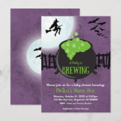 Halloween Baby Shower Uitnodiging (Voorkant / Achterkant)