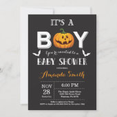 Halloween Baby Shower - uitnodiging (Voorkant)