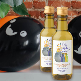 Halloween Baby shower voor Baby Making Potion Wijn Etiket