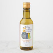 Halloween Baby shower voor Baby Making Potion Wijn Etiket (Voorkant)