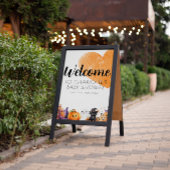 Halloween Baby shower Welkomstbord Perfect Poster