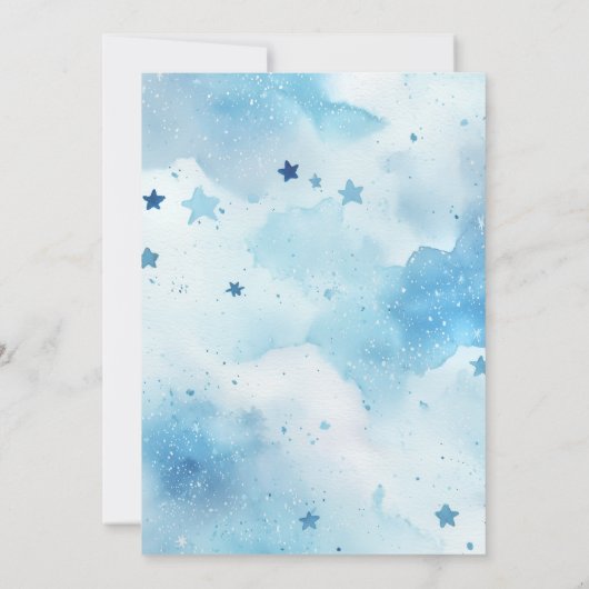 Halloween Baby shower Witch Invitation Kaart (Achterkant)