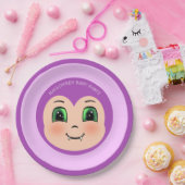 Halloween baby vampier op vioolfeest papieren bordje (Feest)