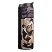 HALLOWEEN BABY WEERWOLF EN DRAGON Thermal Tumbler Thermosbeker (Gedraaid links)