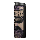 HALLOWEEN BABY WEERWOLF EN DRAGON Thermal Tumbler Thermosbeker (Geroteerd rechts)