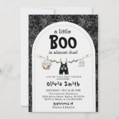 Halloween babyborrel kaart (Voorkant)