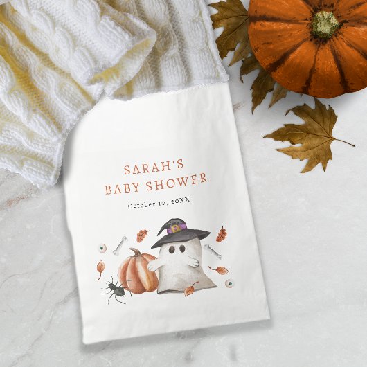 Halloween Babyfeestje Bedankzakje