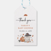 Halloween Babyfeestje Cadeaulabel (Voorkant)