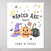 Halloween-baby's zijn schattig poster (Voorkant)