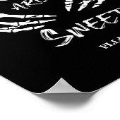 Halloween baby's zijn zoet Baby shower spel Poster (Hoek)