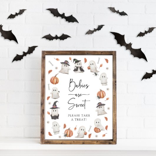 Halloween baby's zijn zoet Poster