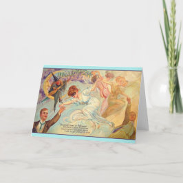  Halloween Bachelor Dance Wenskaart Kaart