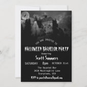 Halloween Bachelor Party Haunted House Kaart (Voorkant)