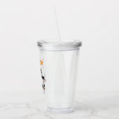 Halloween Bachelorette Deze Heks Gaat Trouwen Acryl Drinkbeker (Links)