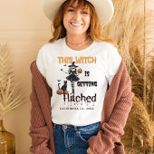 Halloween Bachelorette Deze Heks Gaat Trouwen T-shirt