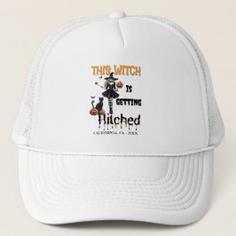 Halloween Bachelorette Deze Heks Gaat Trouwen Trucker Pet