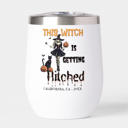 Halloween Bachelorette Deze Heks Wordt Hitch (Voorkant)