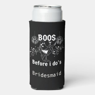Halloween Bachelorette-feest gothic geest Seltzer Blikjeskoeler