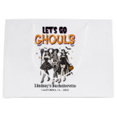 Halloween Bachelorette laten we gaan ghoul Groot Cadeauzakje (Voorkant)