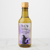 Halloween Bachelorette Party Drink getuigen op Wijn Etiket (Voorkant)